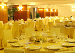 Blue banqueting room
