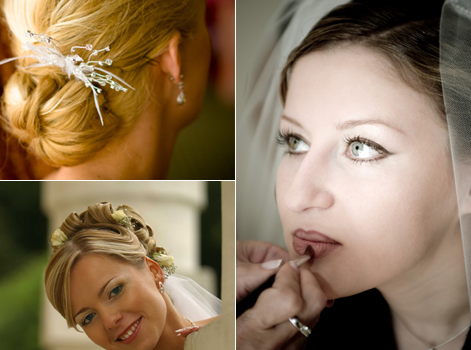 Make-up and hairstyle for brides in Taormina